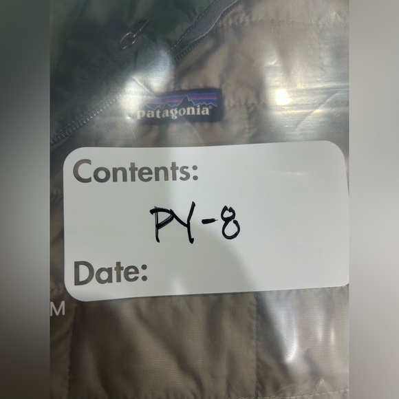 Patagonia Men’s XXL Nano Puff Jacket Seabird Grey Tan NWT Puffer Puffy - Picture 10 of 10